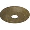 Ekena Millwork Adonis Medallion (Canopies up to 10 1/4"), 16 1/8"OD x 3 5/8"ID x 1"P, Mississippi Mud Crackle CM16ADMMC - alternate 4